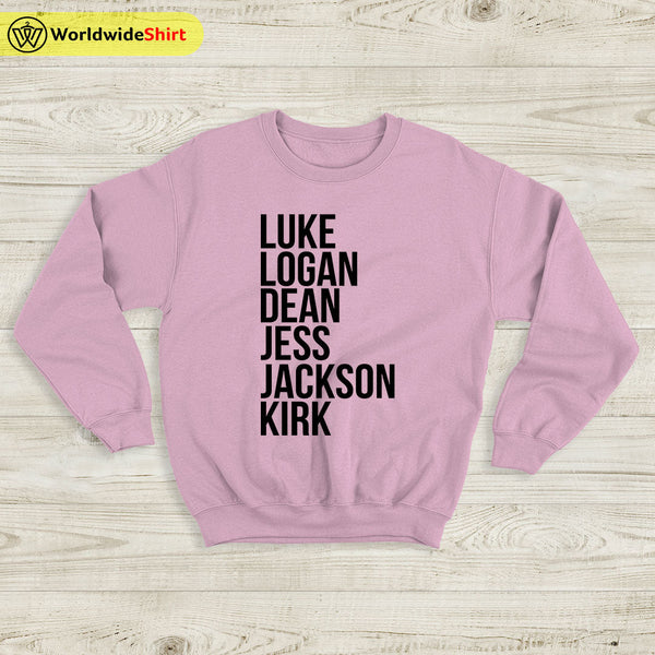 Gilmore Girls Men Cast Sweatshirt Gilmore Girls Shirt TV Show shirt - WorldWideShirt