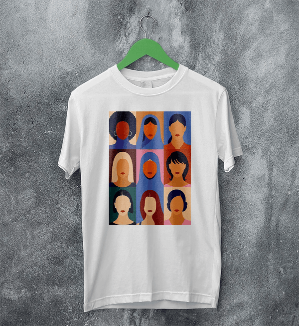 Girls Relations T-Shirt Women's Day Shirt Club Feminist Tee Strong Women Gift - White - WorldWideShirt