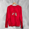 Godspeed You! Black Emperor Sweatshirt Lift Your Skinny Fists like Antennas to Heaven Shirt - Red - WorldWideShirt