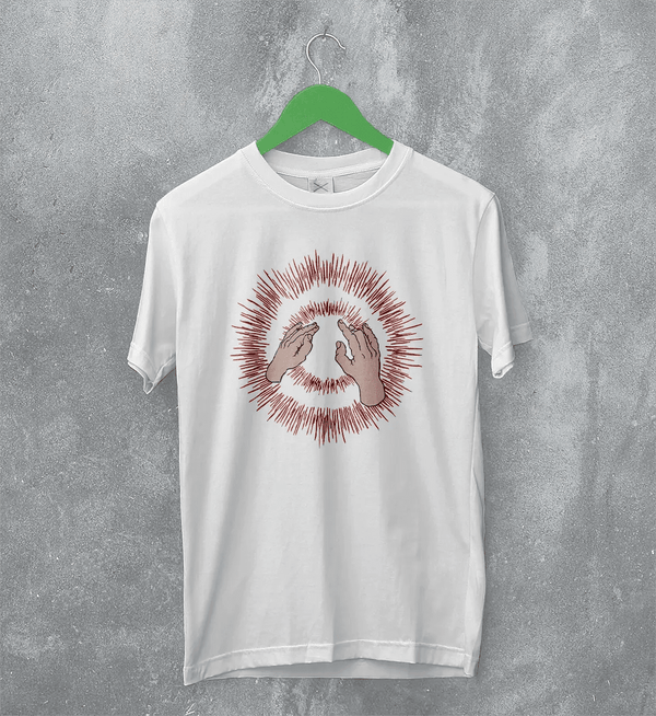 Godspeed You! Black Emperor T-Shirt Lift Your Skinny Fists like Antennas to Heaven Shirt - White - WorldWideShirt