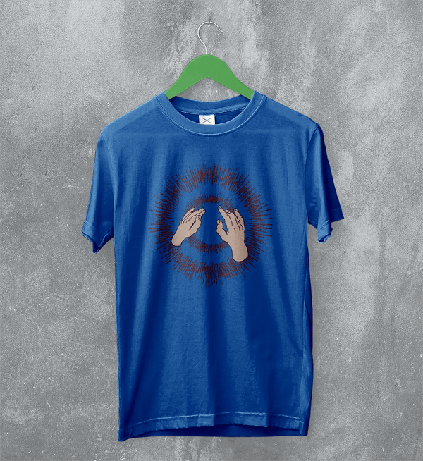 Godspeed You! Black Emperor T-Shirt Lift Your Skinny Fists like Antennas to Heaven Shirt - Royal Blue - WorldWideShirt