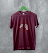 Godspeed You! Black Emperor T-Shirt Lift Your Skinny Fists like Antennas to Heaven Shirt - Red Maroon - WorldWideShirt