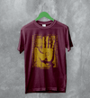 Godspeed You! Black Emperor T-Shirt Post-Rock GY!BE Shirt God's Pee at State's End! - Red Maroon - WorldWideShirt