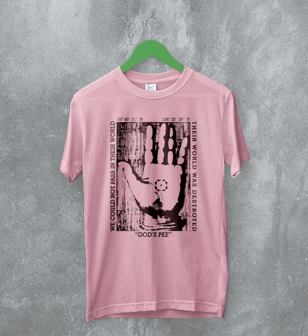 Godspeed You! Black Emperor T-Shirt Post-Rock GY!BE Shirt God's Pee at State's End! - Light Pink - WorldWideShirt