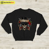 Guns N Roses 80's Vintage Sweatshirt Guns N Roses Shirt Rock Band - WorldWideShirt