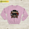 Guns N Roses 80's Vintage Sweatshirt Guns N Roses Shirt Rock Band - WorldWideShirt