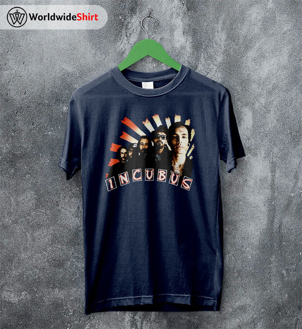Incubus Shirt Incubus Vintage 90's Tour T shirt Incubus Merch - WorldWideShirt