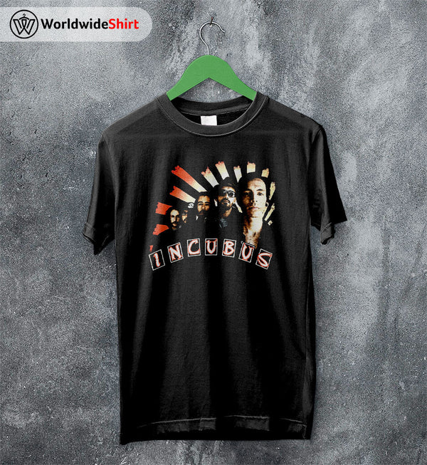 Incubus Shirt Incubus Vintage 90's Tour T shirt Incubus Merch - WorldWideShirt