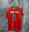 Jack Off Jill Grrrl T-Shirt Daddys Little Cannibal Jack Off Jill Shirt Goth Artsy Tee - Red - WorldWideShirt