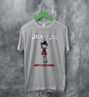 Jack Off Jill Grrrl T-Shirt Daddys Little Cannibal Jack Off Jill Shirt Goth Artsy Tee - Sport Grey - WorldWideShirt