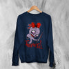 Jack Off Jill Sweatshirt Goth Pink Grrrl Jack Off Jill Shirt Artsy Rock Crewneck - Navy Blue - WorldWideShirt
