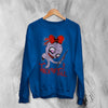 Jack Off Jill Sweatshirt Goth Pink Grrrl Jack Off Jill Shirt Artsy Rock Crewneck - Royal Blue - WorldWideShirt