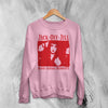 Jack Off Jill Sweatshirt Humid Teenage Mediocrity Jack Off Jill Shirt Album Artsy Crewneck - Light Pink - WorldWideShirt