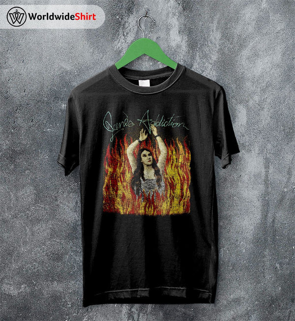 Jane's Addiction Band Vintage 90's T shirt Jane's Addiction Shirt - WorldWideShirt
