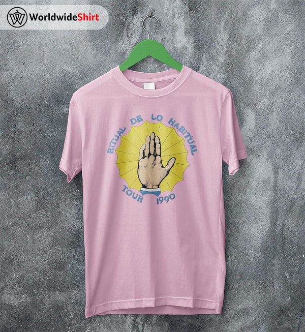 Jane's Addiction Ritual De Lo Habitual 1990 Tour T shirt Jane's Addiction Shirt - WorldWideShirt