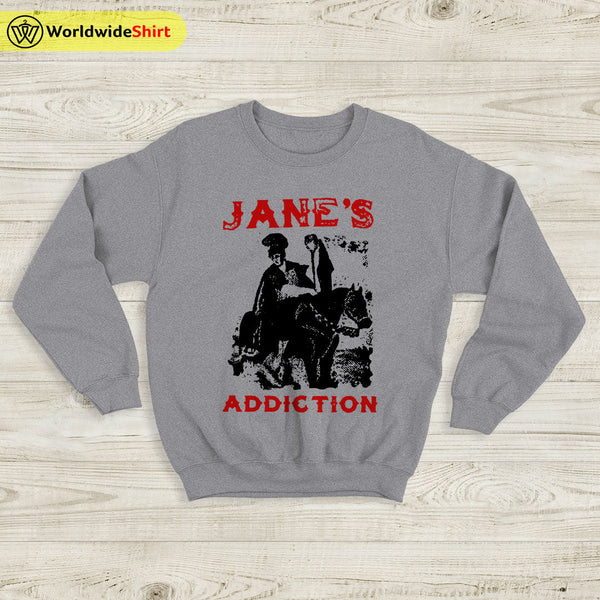 Jane's Addiction Roman Horse Sweatshirt Jane's Addiction Shirt - WorldWideShirt