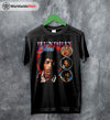 Jimi Hendrix Vintage 90's T Shirt Jimi Hendrix Shirt Music Shirt - WorldWideShirt