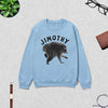 Jimothy Sweatshirt Wild Raccoon Lover Shirt Love Jimothy Animals Seattle Crewneck - Light Blue - WorldWideShirt