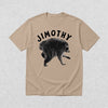 Jimothy T-Shirt Wild Raccoon Lover Shirt Love Jimothy Animals Seattle Tee - Sand - WorldWideShirt