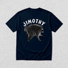 Jimothy T-Shirt Wild Raccoon Lover Shirt Love Jimothy Animals Seattle Tee - Navy Blue - WorldWideShirt