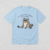 Jimothy The Raccoon T-Shirt Seattle Ordinary World Shirt Jimothy Wild Lover Tee - Light Blue - WorldWideShirt
