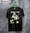 Johnny Cash T Shirt Johnny Cash Middle Finger Shirt Johnny Cash Shirt - WorldWideShirt