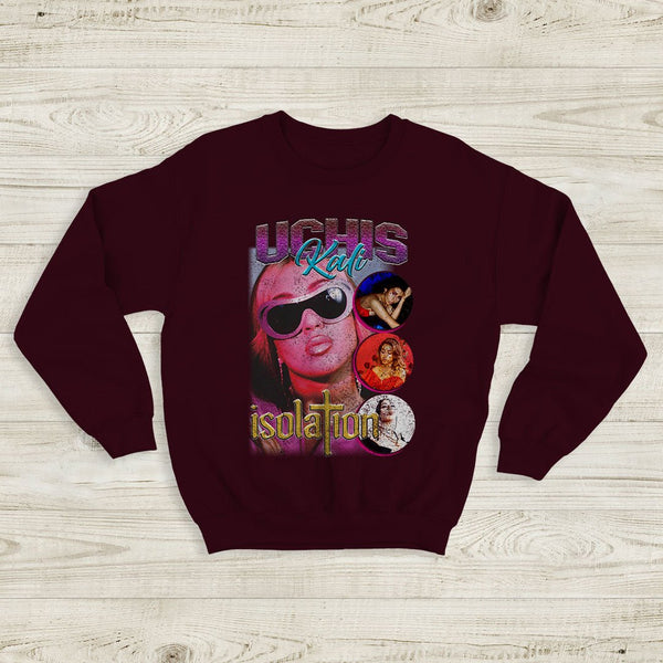 Kali Uchis Vintage 90's Sweatshirt Kali Uchis Shirt Music Shirt - WorldWideShirt