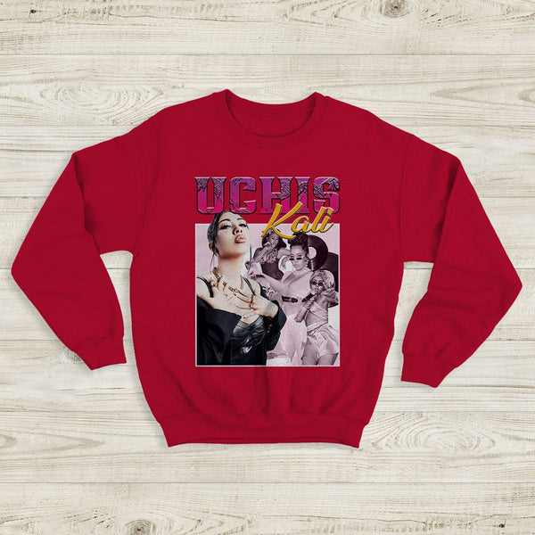 Kali Uchis Vintage Bootleg Sweatshirt Kali Uchis Shirt Music Shirt - WorldWideShirt