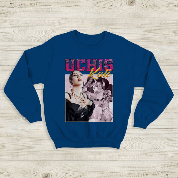 Kali Uchis Vintage Bootleg Sweatshirt Kali Uchis Shirt Music Shirt - WorldWideShirt