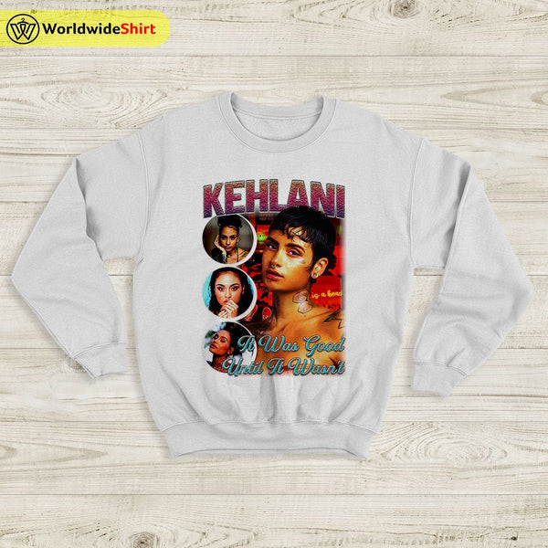 Kehlani Vintage 90's Tour Sweatshirt Kehlani Shirt Music Shirt - WorldWideShirt