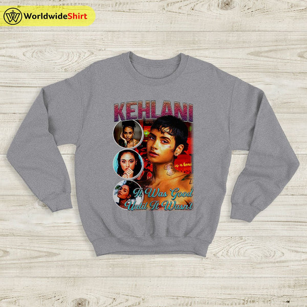 Kehlani Vintage 90's Tour Sweatshirt Kehlani Shirt Music Shirt - WorldWideShirt