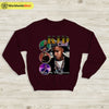 Kid Cudi Vintage 90's Sweatshirt Kid Cudi Shirt Rapper Shirt - WorldWideShirt