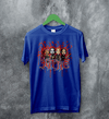 Kittie Band Blood Artsy T-Shirt Metalcore Girl Kittie Shirt Heavy Metal Members Tee - Royal Blue - WorldWideShirt