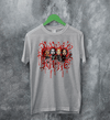 Kittie Band Blood Artsy T-Shirt Metalcore Girl Kittie Shirt Heavy Metal Members Tee - Sport Grey - WorldWideShirt