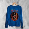 Kittie Female Band Sweatshirt Metalcore Girl Kittie Band Shirt Heavy Metal Music Crewneck - Royal Blue - WorldWideShirt
