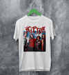 Kittie Member T-Shirt Photo Kittie Band Shirt Heavy Metalcore Female Band Tee - White - WorldWideShirt