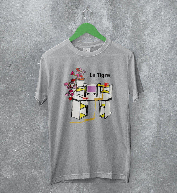 Le Tigre T-Shirt From the Desk of Mr Lady Shirt Feminist Band Merch - WorldWideShirt