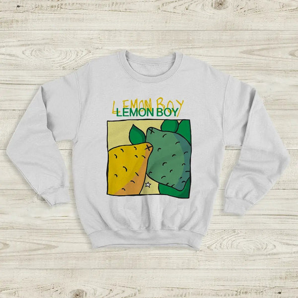 Lemon Boy Sweatshirt Cavetown Shirt Alt Album Tee Indie Pop Rock Music Merch - White - WorldWideShirt