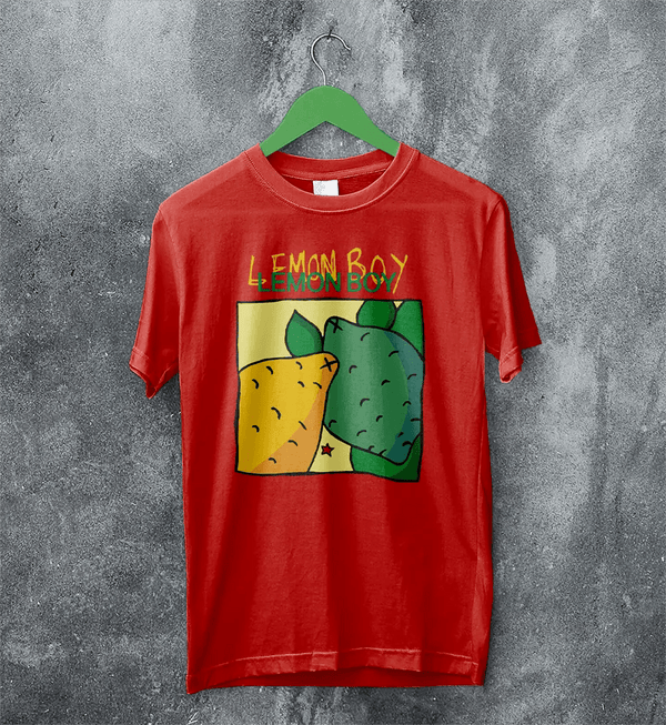 Lemon Boy T-Shirt Cavetown Shirt Alt Album Tee Indie Pop Rock Music Merch - Black - WorldWideShirt