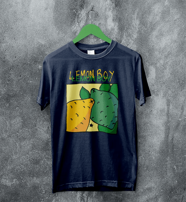 Lemon Boy T-Shirt Cavetown Shirt Alt Album Tee Indie Pop Rock Music Merch - Black - WorldWideShirt