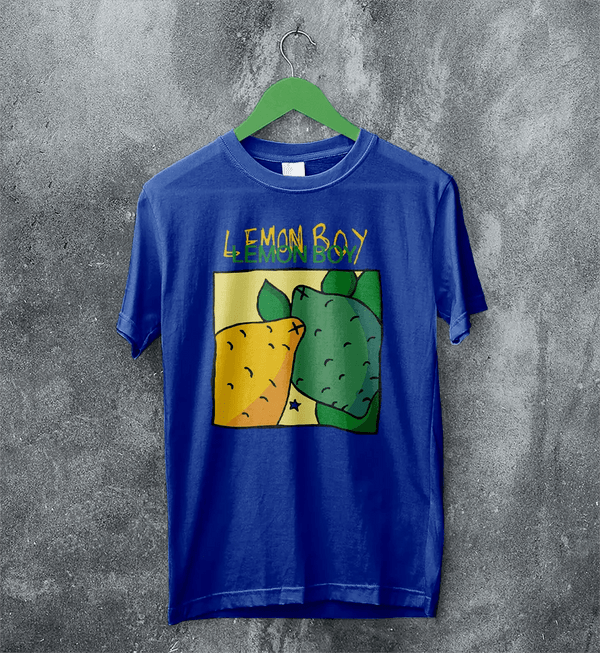 Lemon Boy T-Shirt Cavetown Shirt Alt Album Tee Indie Pop Rock Music Merch - Black - WorldWideShirt