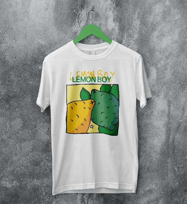Lemon Boy T-Shirt Cavetown Shirt Alt Album Tee Indie Pop Rock Music Merch - Black - WorldWideShirt