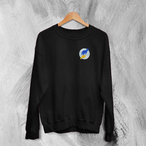 Let's Shake Hands Sweatshirt World Down Syndrome Day Shirt - Black - WorldWideShirt