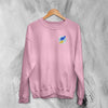 Let's Shake Hands Sweatshirt World Down Syndrome Day Shirt - Light Pink - WorldWideShirt