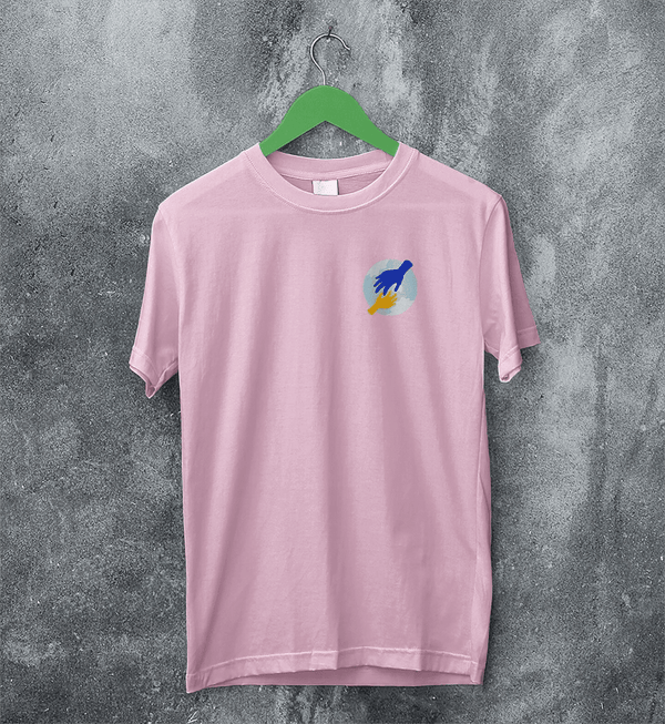 Let's Shake Hands T-shirt World Down Syndrome Day Shirt - Light Pink - WorldWideShirt