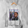 Lewis Hamilton Sweatshirt Bootleg F1 Shirt MBE Sport FREng British Racing Merch - White - WorldWideShirt