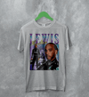Lewis Hamilton T-Shirt Bootleg F1 Shirt MBE Sport FREng British Racing Merch - Sport Grey - WorldWideShirt