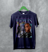 Lewis Hamilton T-Shirt Bootleg F1 Shirt MBE Sport FREng British Racing Merch - Navy Blue - WorldWideShirt