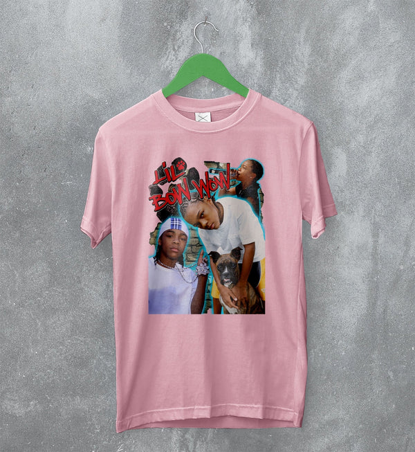 Lil Bow Wow T-Shirt Homage Shirt Vintage Bootleg Rap Hip Hop Streetwear - WorldWideShirt