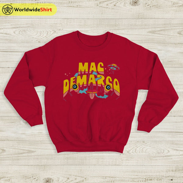 Mac DeMarco 2020 Tour Sweatshirt Mac DeMarco Shirt Music Shirt - WorldWideShirt